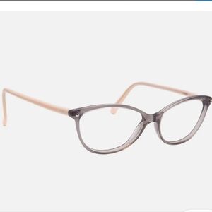 Christian Dior Eyeglasses CD3285 Gray/pink Cat Eye Frame.